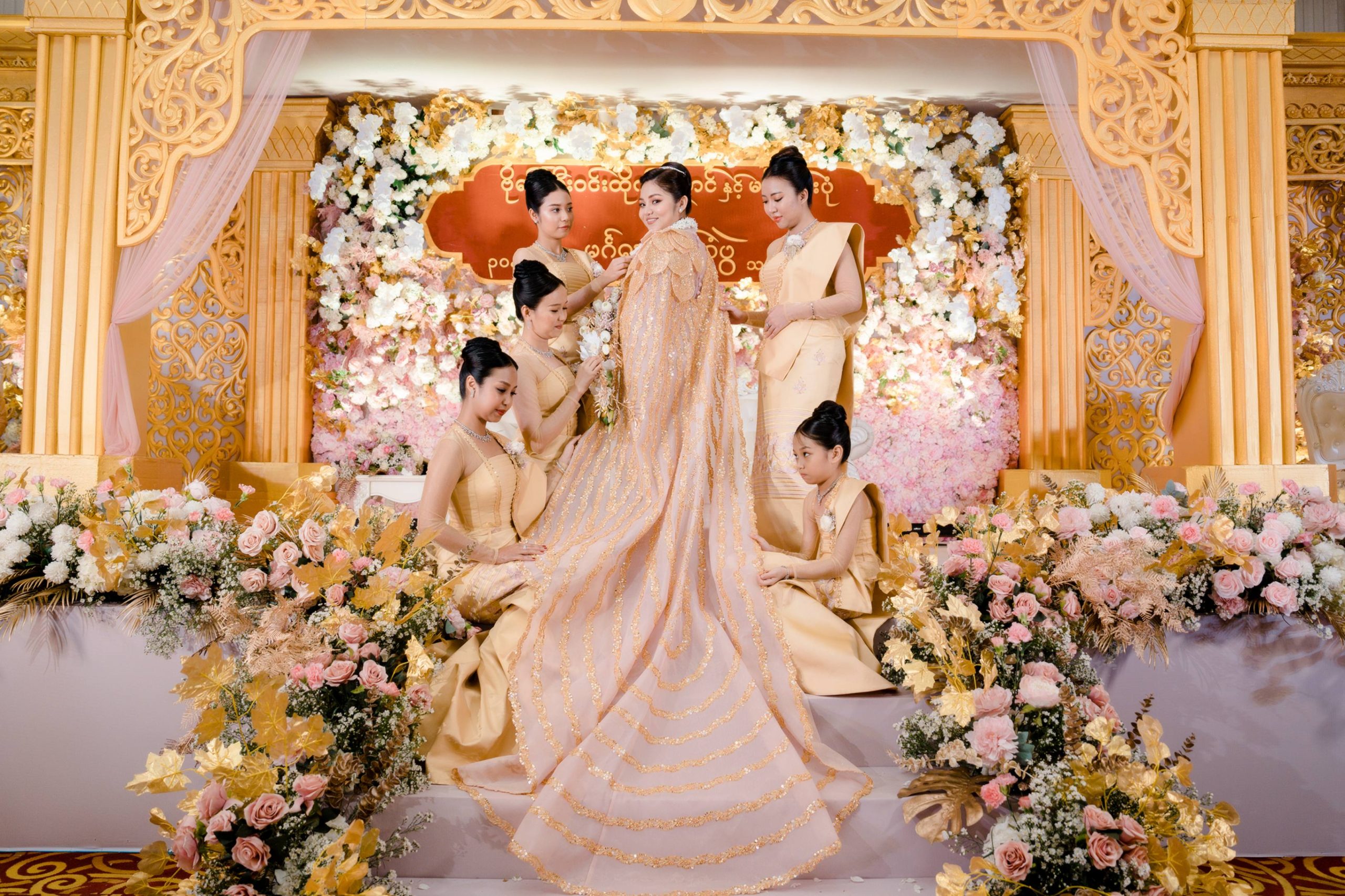 myanmar traditional wedding